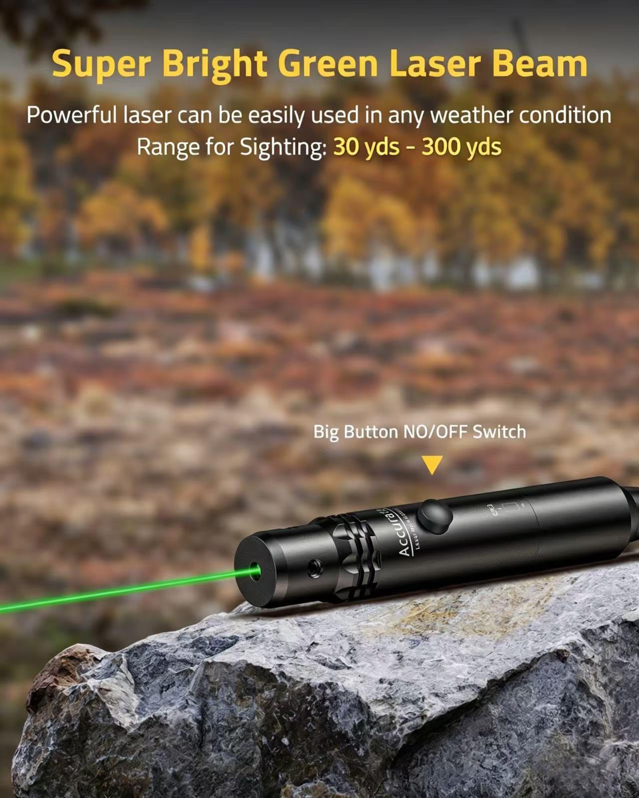 CVLIFE Bore Sight Laser Kit with 64 Adapters fit 0.17 to 12GA Calibers, Professional Green Laser Boresighter Kit for All Gun, Multiple Caliber Bore Laser Sighting Kit for Hunting Rifle Pistol Handgun