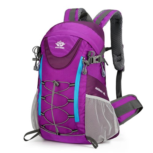 Newsty 35L Hiking Backpack, Camping Backpack for Adventures, Purple