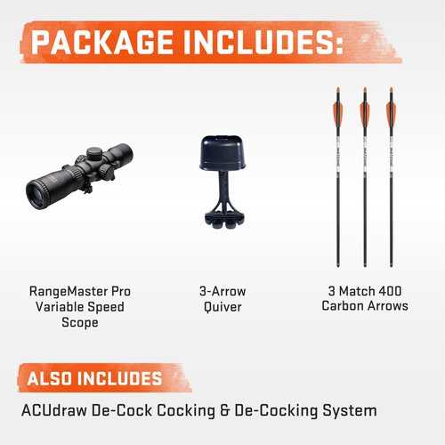Wicked Ridge Fury 410 De-Cock, ACUdraw De-Cock, RangeMaster Pro