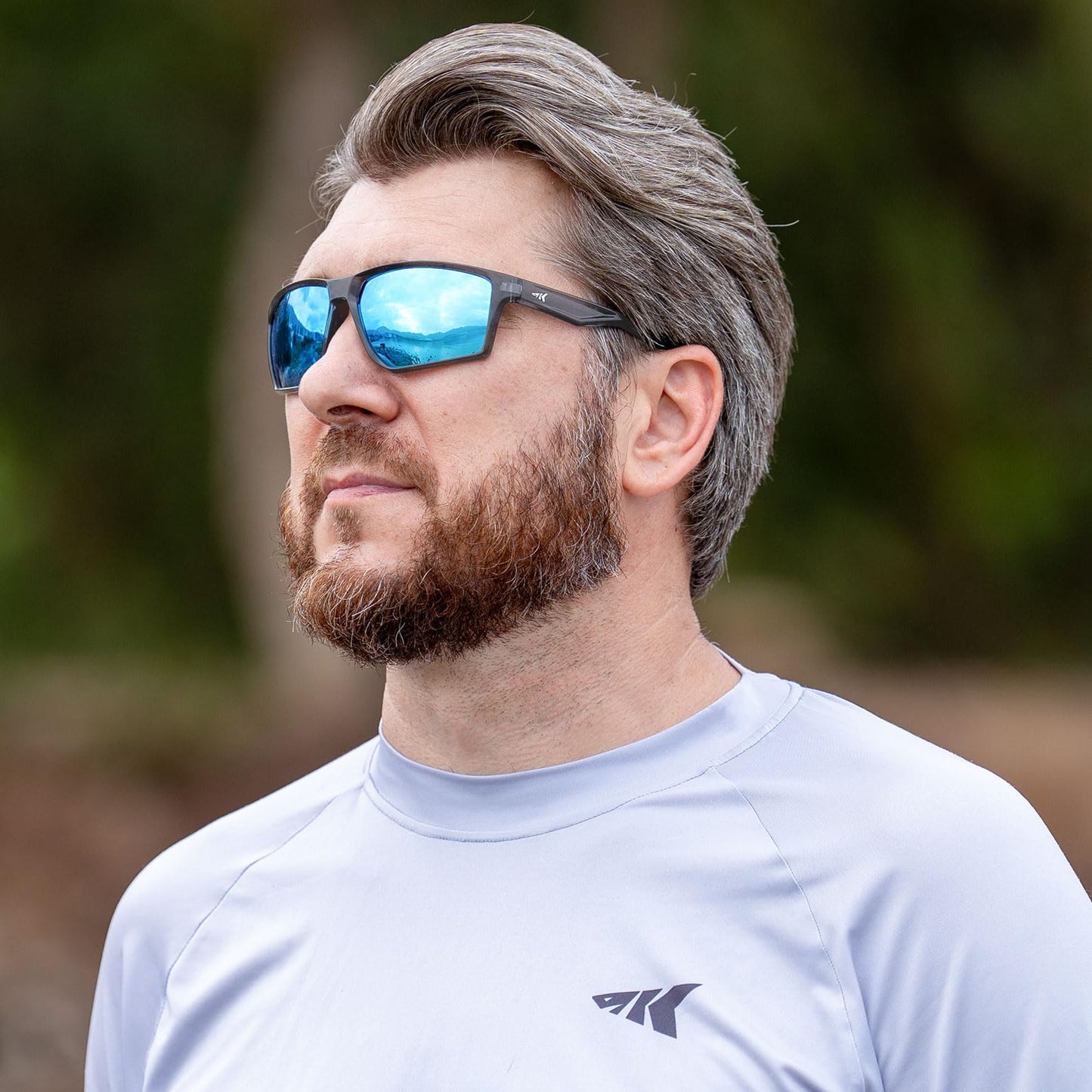 KastKing Osage Polarized Sport Sunglasses for Men and Women, Ideal for Driving Fishing Cycling Running, UV Protection