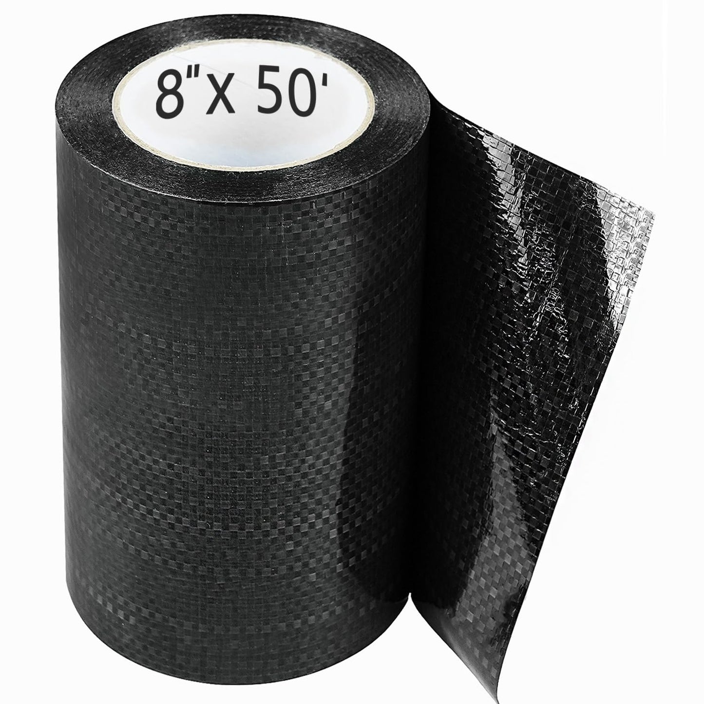 CHUANGSEED RV Underbelly Tape 8'' x 50Ft Flexible Waterproof Fabric Repair Tape, Thick Sealing Patch for Mobile Home Belly, Camper, Travel Trailer, Permanent Bottom Repair