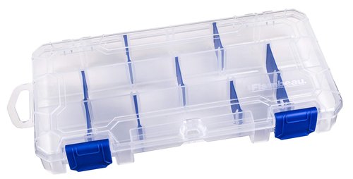 Flambeau Outdoors 3003 Tuff Tainer, Fishing Tackle Tray Box, Includes [9] Zerust Dividers, 18 Compartments