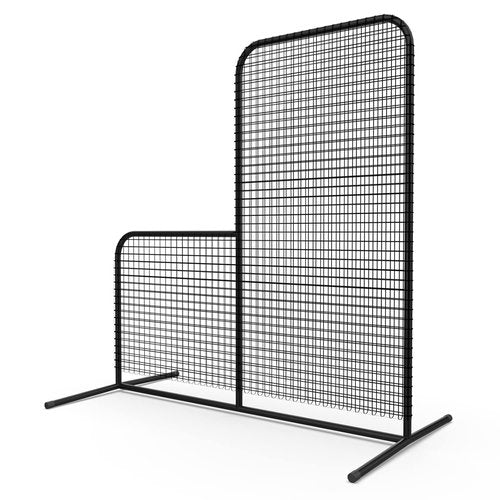 MR L-Screen Baseball Pitching Screen 7x7FT, Baseball Pitching Net, Baseball Protective Screen, Baseball Softball Screen for Field, Portable Batting Screen, Pitcher Screen Safety Screen for Baseball…