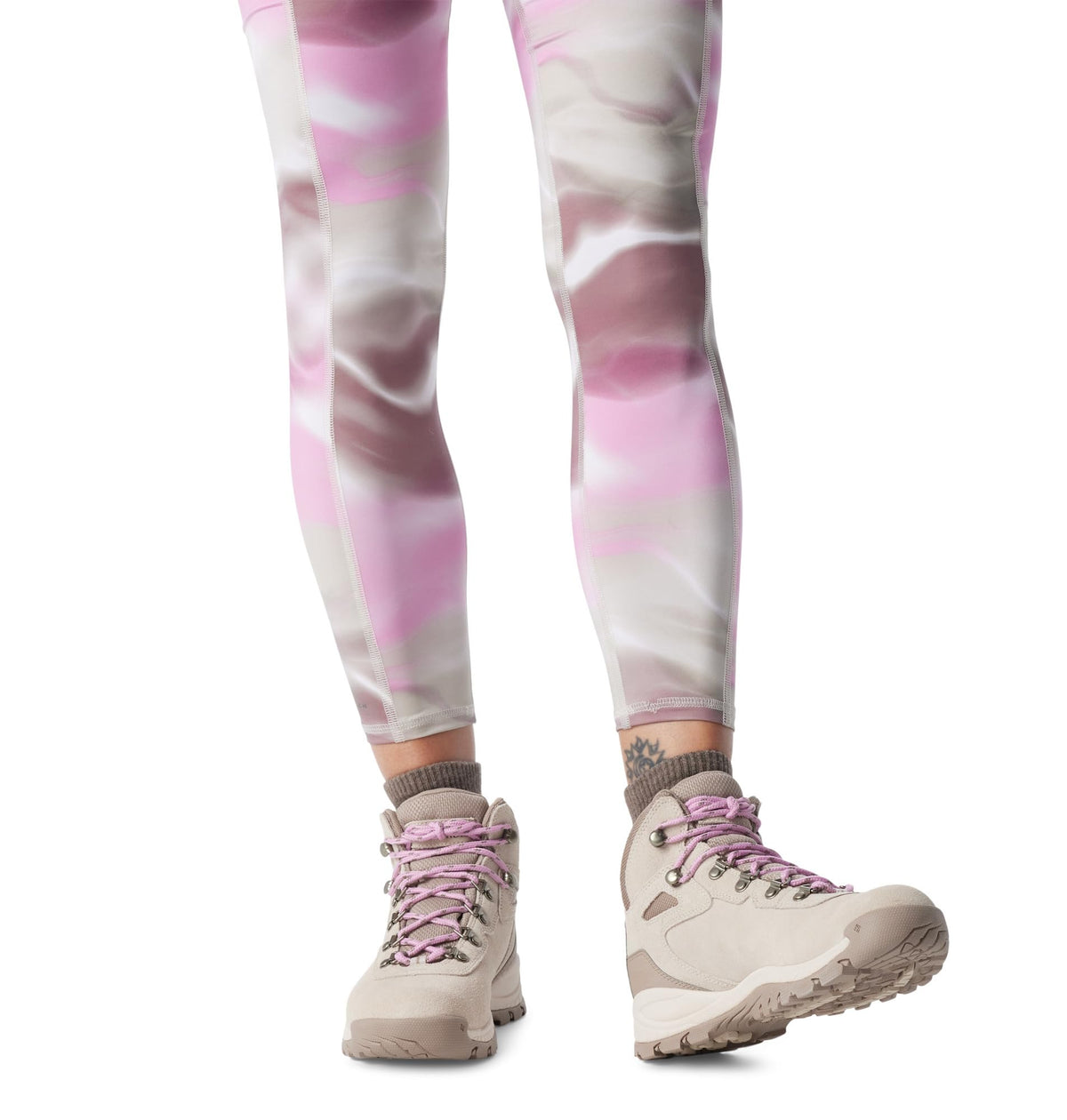 Columbia Womens Newton Ridge Plus Waterproof Amped, Dark Stone/Cosmos, 10 Wide