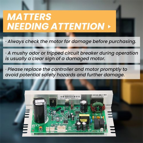 Generic MC1618DLS 406075 Treadmill Control Board Motherboard Treadmill Motor Controller, green