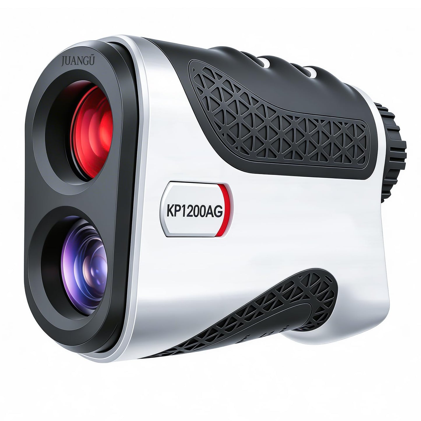 JUANGU Golf Rangefinder with Slope, 1200 Yards Laser Range Finder, 7X Magnification, Flag Lock, Magnetic Mount, IP54 Waterproof, Tournament Legal
