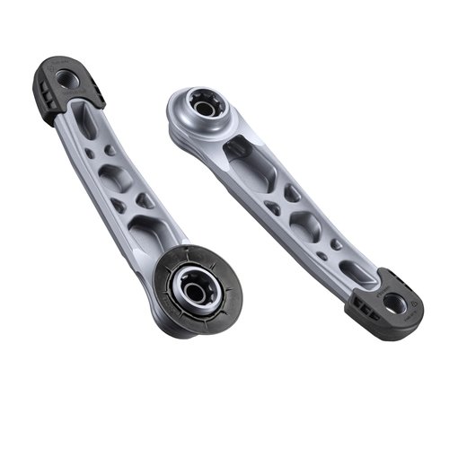 e*thirteen Helix Race Alloy e*spec Cranks Compatible with Bosch SX/Brose/TQ (155mm, Silver)