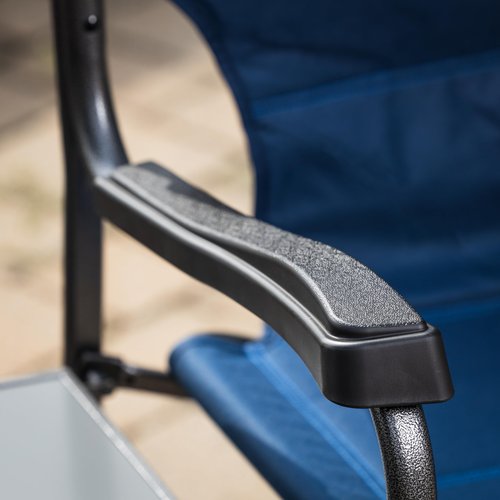 TIMBER RIDGE Portable Folding Director's Chair 2-Pack - Lightweight Camping & Tailgating Chairs with Side Table & Cup Holder, Supports 300 lbs - Outdoor Recreation