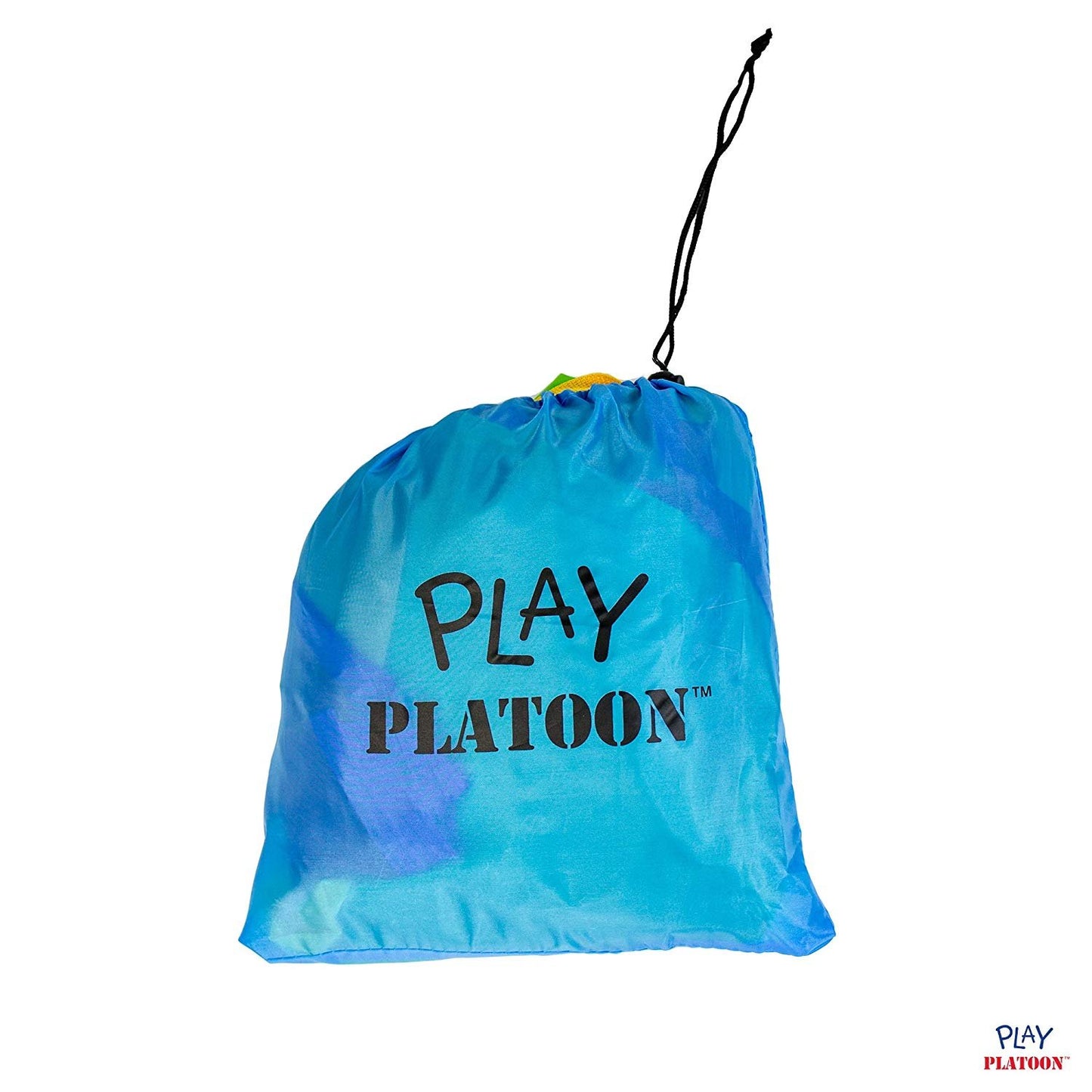 Play Platoon Rainbow Parachute Toy for Kids, 24 ft Play Parachute Game for Kids with 16 Handles, PE Equipment for Elementary School Gym Class, Backyard/Indoor Equipment