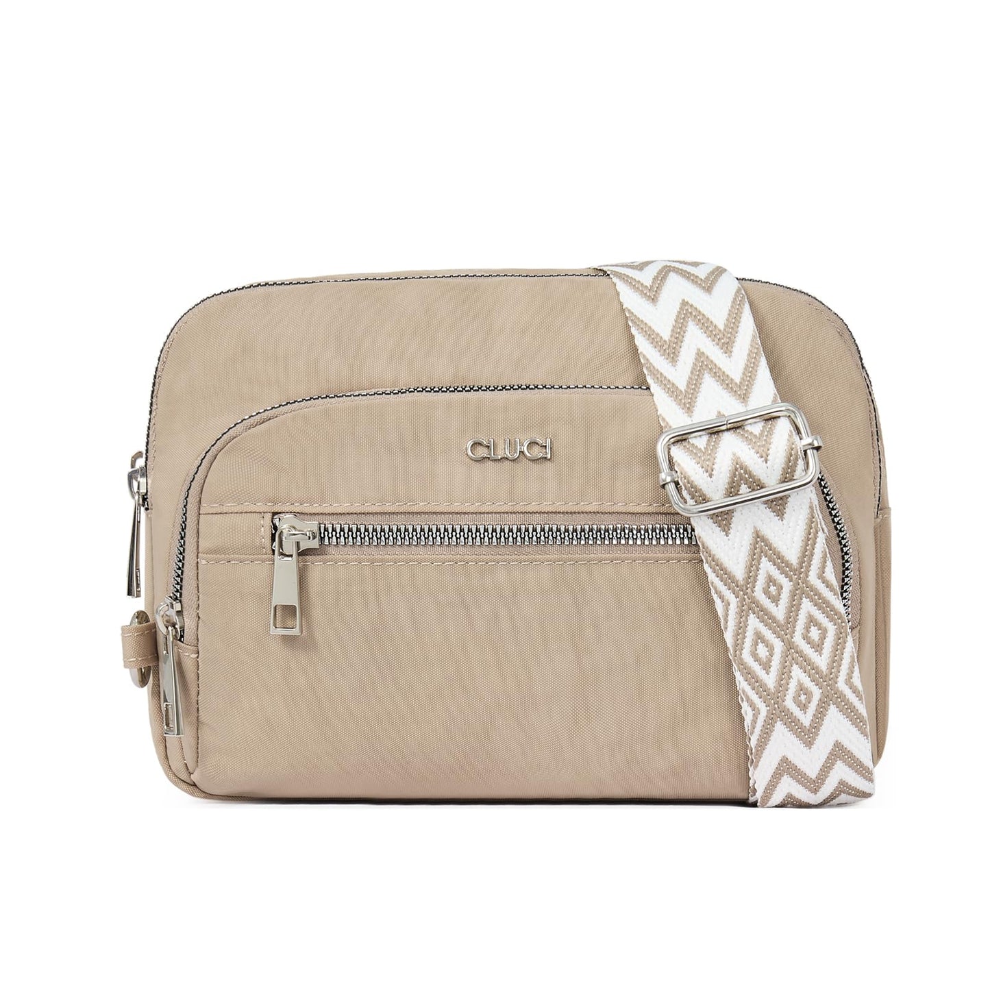 CLUCI Anti Theft Crossbody Bags for Women Travel Small Crossbody Bag Purses for Women RFID Nylon Belt Bag
