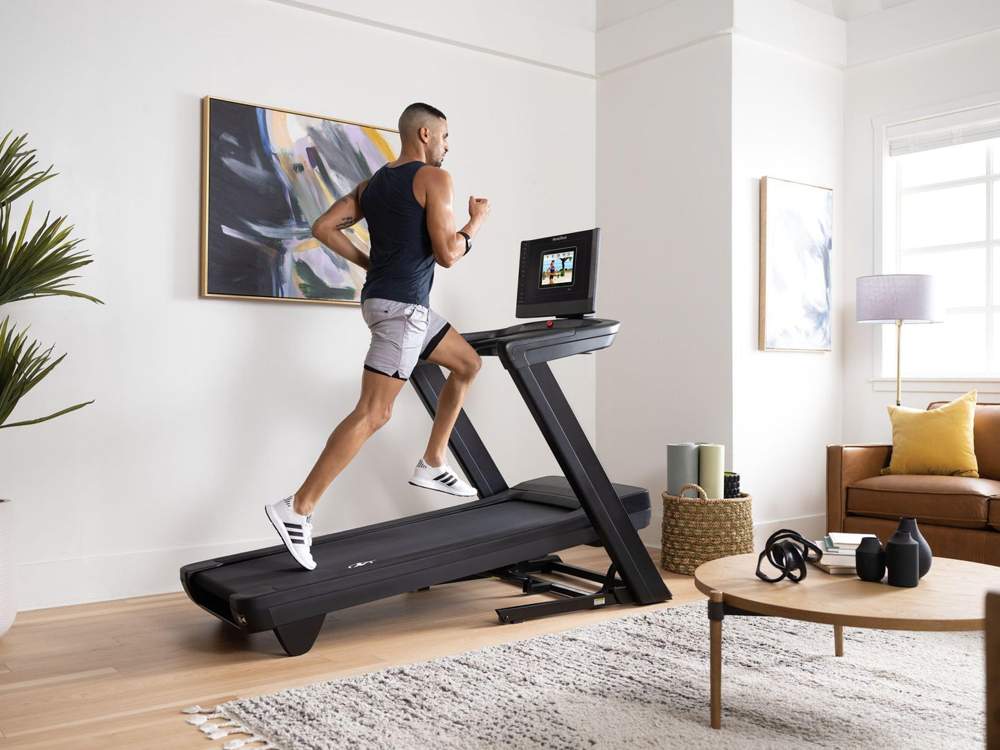 NordicTrack Commercial Series 1250; iFIT-Enabled Treadmill for Running and Walking with 10” Pivoting Touchscreen