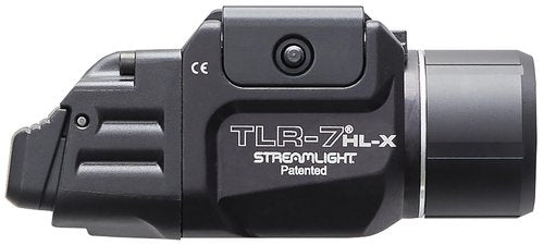 Streamlight 69458 TLR-7 HL-X USB 1000-Lumen Rechargeable Rail Mounted Weapon Light, Includes Interchangeable High and Low Switches, Black