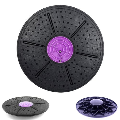 Balance Board Maze, 10°-30° Tilt Non-Slip Round Fitness Wobble Boards, Core Strength Stability, Yoga/Pilates For Home Gym Office (Purple,1*pcs)