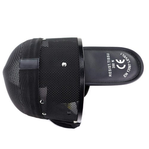 LEONARK Armoury AR7011 Helmet- Fencing Coach Mask - CE 350N Certified National Grade Masque - Fencing Protective Gear with Storage Bag (Fixed, L)