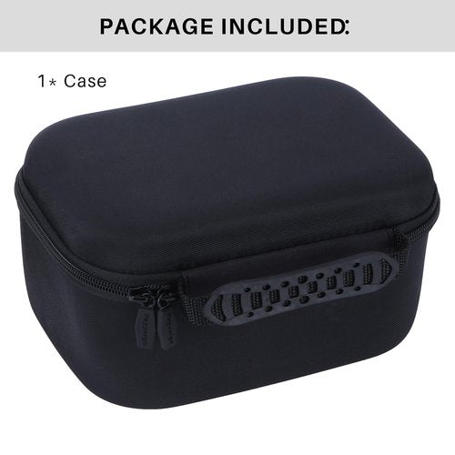 Peyyargo Storage Case Compatible with Walker's Razor Slim Shooting Hearing Protection Electronic Earmuffs(Black)