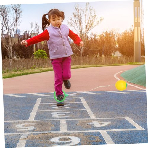 POPETPOP 2pcs Ankle Skip Ball for Adults with Rotating Ball for Outdoor Fun Durable Exercise Equipment for Family Activities