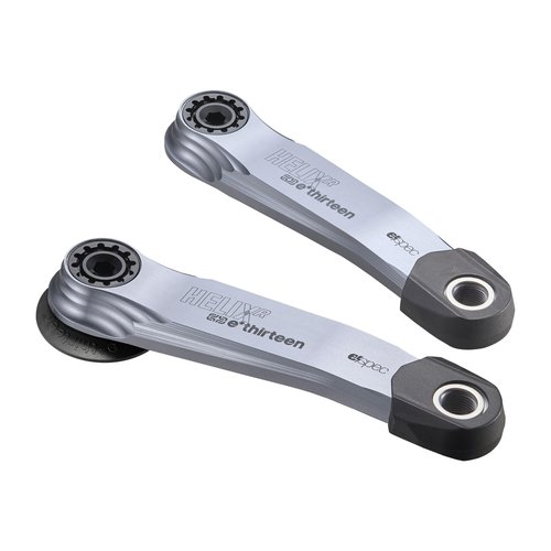 e*thirteen Helix Race Alloy e*spec Cranks Compatible with Bosch SX/Brose/TQ (155mm, Silver)