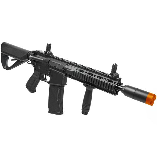 Arcturus Tactical LWT MK-II CQB 10" Polymer- Electric Full/Semi-Auto/2rd-Burst/3rd-Burst/Binary/Ramping Airsoft AEG Sport SE Starter Pack Black with Battery and Charger