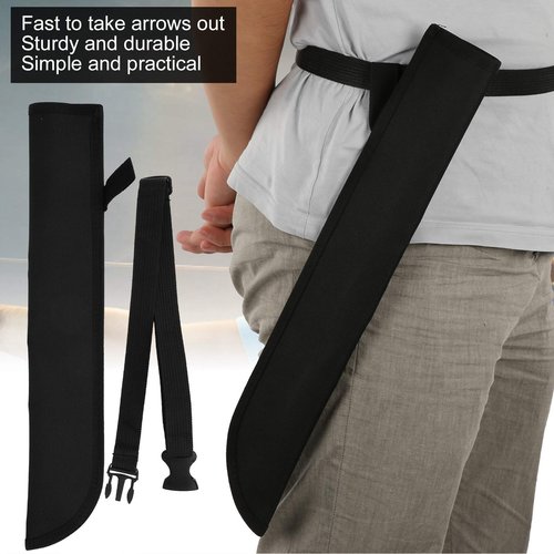 JAOCDOEN Children Arrows Quiver Buckle Designed with Adjustable Belt for Outdoor Archery