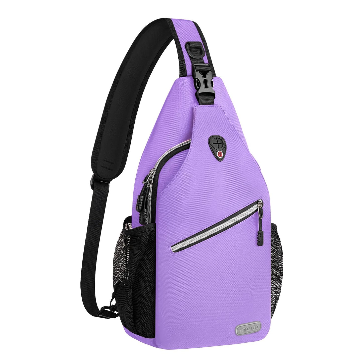 MOSISO Small Sling Bag for Men, Crossbody Shoulder Chest Daypack Bag