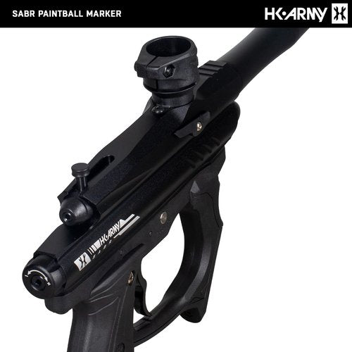 HK Army SABR Paintball Gun CO2 Marker Starter Package (Black)