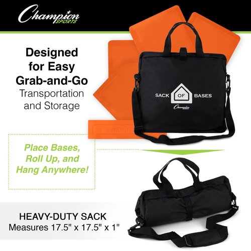 Champion Sports Sack of Bases - Orange
