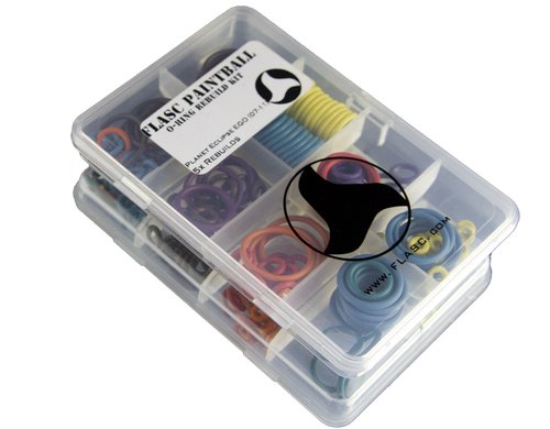 Flasc Paintball Planet Eclipse Ego 07-11 Oring kit with 5X Rebuilds Color Coded