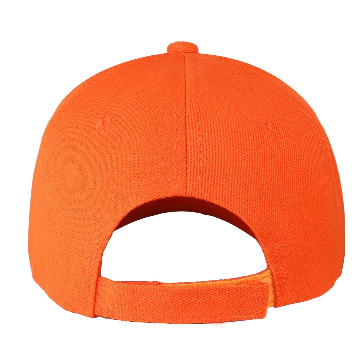 Falari Baseball Cap Adjustable Size for Running Workouts and Outdoor Activities All Seasons (1pc Orange)