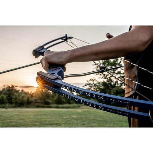 Genesis Original Lightweight Archery Compound Bow and Arrow Set, Draw Hand - Right, Carbon