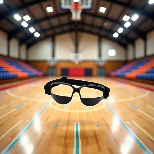 Pxiryanlow Black Basketball Glasses- Basketball Dribbling Goggles,17 X 6cm Portable Glasses For Dribbling,Comfortable Protective Sports Dribble Specs For Training Team Sports