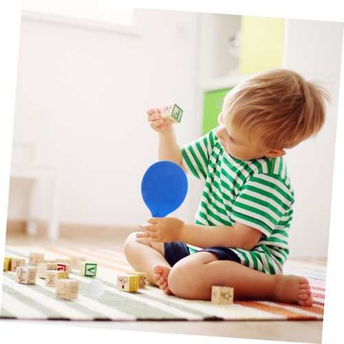 GANAZONO Boys and Girls Table Tennis Racket Set Comfortable Grip Paddle Plastic Training Balls Sturdy and Lightweight for Practice