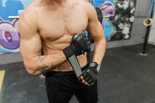 skott 2019 Evo 2 Weightlifting Gloves with Integrated Wrist Wrap Support-Double Stitching for Extra Durability-Get Ripped with The Best Body Building Fitness and Exercise Accessories (Large)