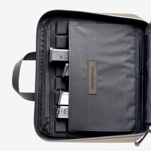 Magpul DAKA Double Pistol Case Zippered Semi-Rigid Gun Case, Flat Dark Earth