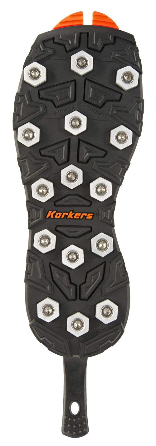 Korkers OmniTrax v3.0 Interchangeable Sole - Triple Threat Aluminum Hex Disc - Size 13