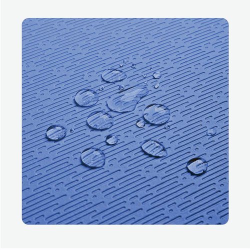 Hatha Yoga Extra Thick TPE Yoga Mat - 72"x 32" Thickness 1/2 Inch -Eco Friendly SGS Certified - With High Density Anti-Tear Exercise Mats For Home Gym Travel & Floor Outside (Blue)…