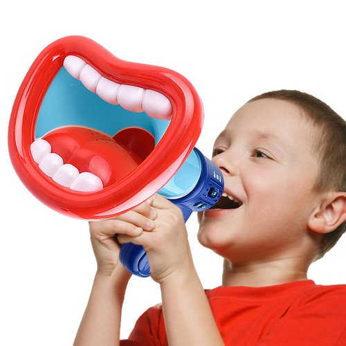 Kids Voice Changer Toy | Loud Mouth Voice Changer | Fun Voice-Modifying Sound Toy | Smallest Voice-Changing Mini Megaphone | Mini Portable Bullhorn Voice Recordr Toy, Voice Changing Amplifier For Boys