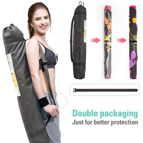 Jump Rope Mat Large Rubber Exercise Mat Rope Skipping Workout Mats for Home Gym Flooring Non-Slip Oval Design for Floor & Rope Protection VR mat Green