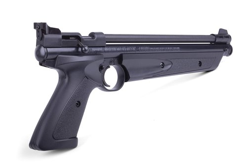 Crosman P1377 American Classic Variable-Pump .177-Caliber Pellet Air Pistol,Black