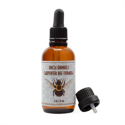 Uncle Dunkels Carpenter Bee Formula: Naturally Scented Pheromone Blend for Outdoor Use, 2oz