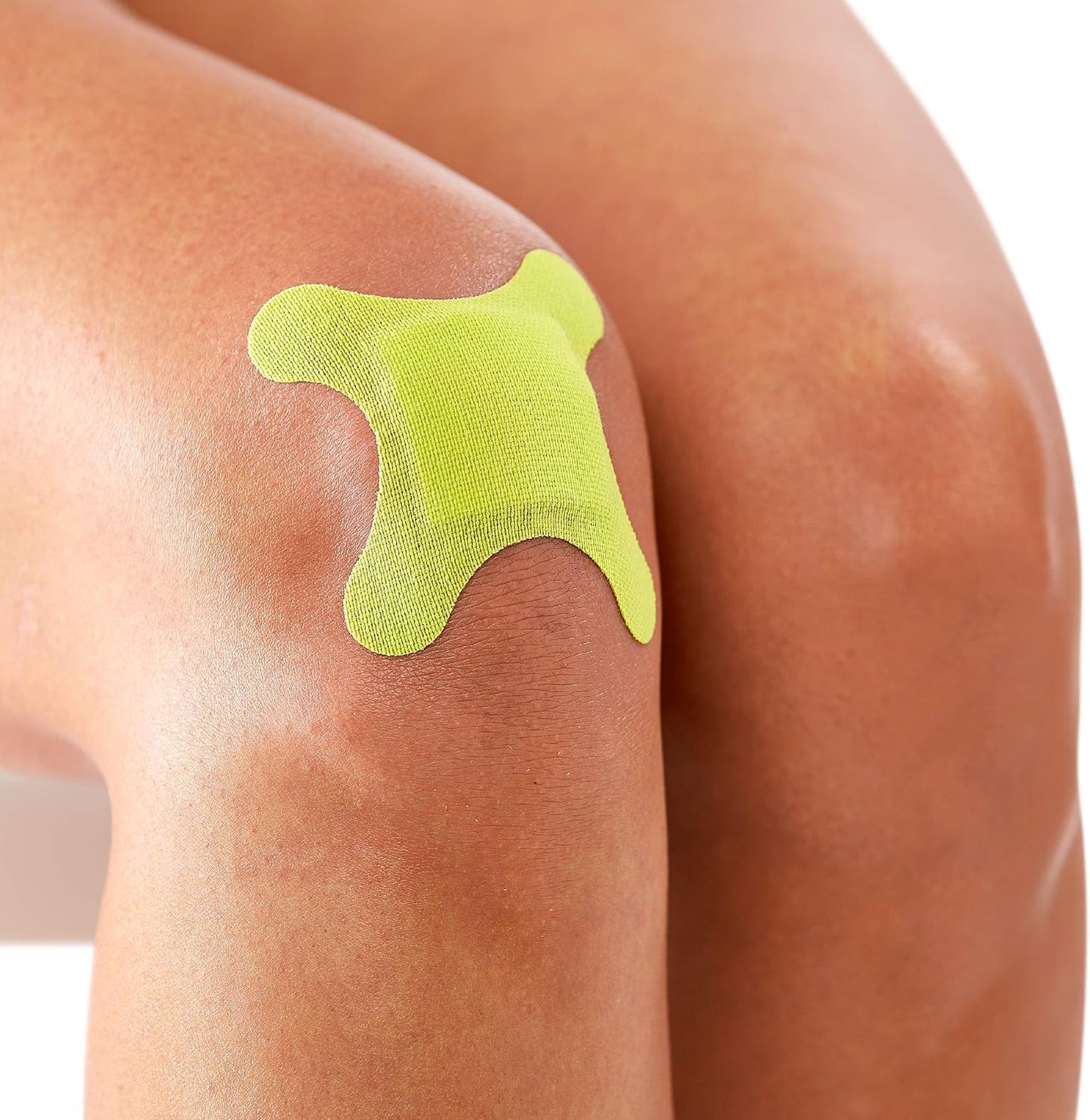 CURAD Performance Series Antibacterial Bandages, Elbows and Knees, 3" x 3", 10 Count