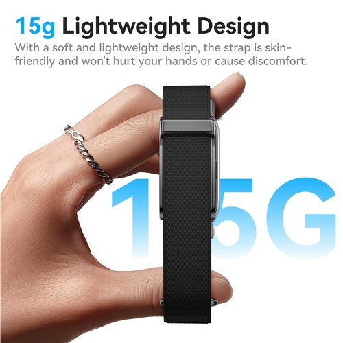 SGJIK Smart Health Wristband, All Weather Activity & Fitness Tracker with 120+ Sports Step Calorie Counter, Heart Rate Monitoring, 1ATM Waterproof, Free App & Lifetime Updates, 2 Pack Bands(Black)