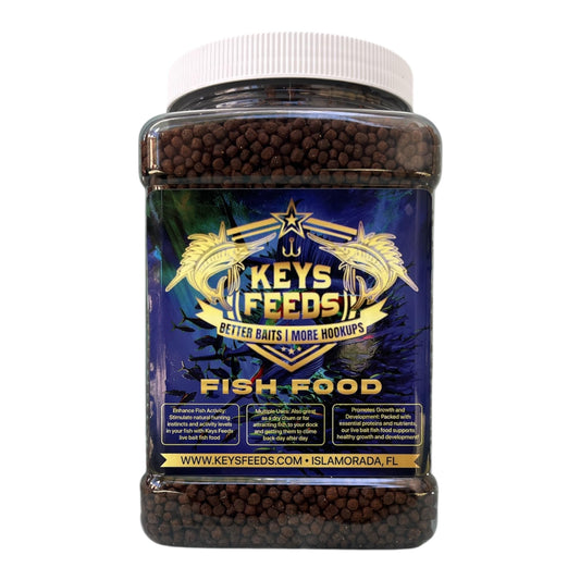 Keys Feeds Live Bait Fish Food (Small Grip Jar)