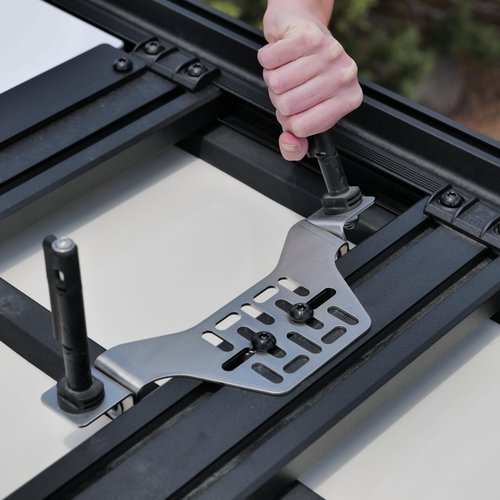 Stealth Folding MaxTrax Roof Rack Mount (w/Prinsu Hardware Kit)