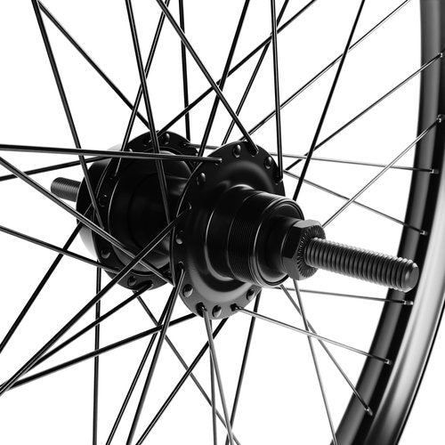 BBR Tuning Heavy Duty 12 Gauge 26Inch x 1.25 Inch Rear Bike Rim - Bicycle Wheel - Mountain Bicicleta - Disc Brake Ready - Black