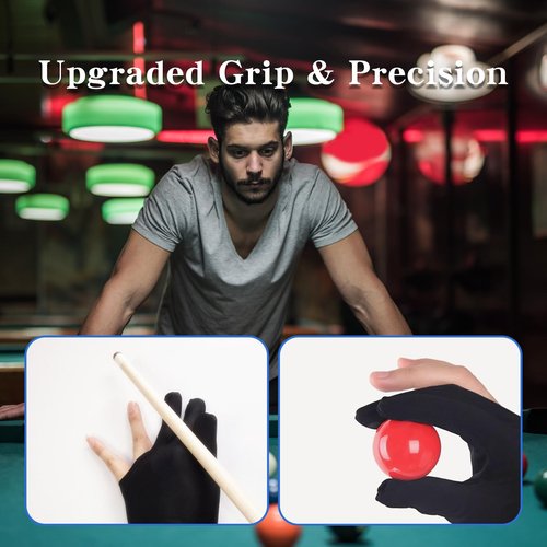 ZHIYUEJING 27 Pcs Pool Cue Tips Replacement Kit,11-in-1 Pool Cue Tip Shaper,Pool Stick Tips Replacement Kit,Pool Cue Repair Tip for Billiards Enthusiastsm