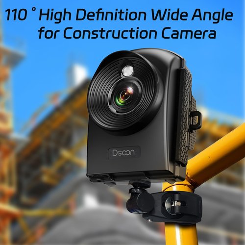 Dsoon Time Lapse Camera,1080P FHD Timelapse Camera Outdoor Construction Recording,180-Days Standby,110° Wide Angle & 2.4" LCD Screen,IP66 Waterproof,Multiple Modes,Includes 64GB TF Card