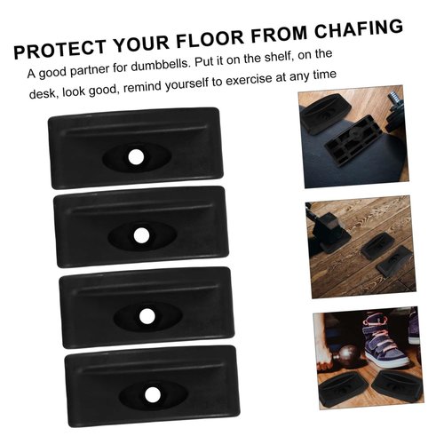 Abaodam 4pcs Dumbbell Rack Holder Compact Storage Stand for Dumbbells Simple Design for Home Gym Easy to Use and Carry Organizer for Indoor Workouts