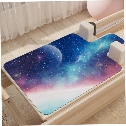 KDAMGOQE Pilates Mat Pilates Reformer Mat 39''x24'' Non Slip Pilates Mat Foldable and Portable Exercise Mat Easy to Clean Pilates Reformer Accessories for Exercising Gym Style 2