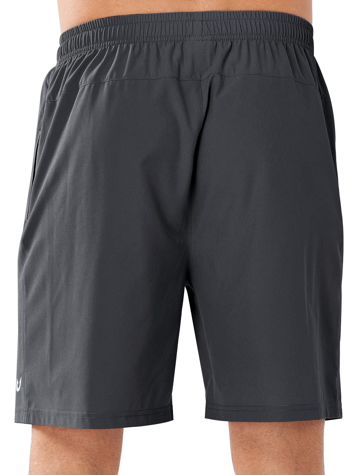 NORTHYARD Men's Athletic Running Shorts Quick Dry Lightweight Zip Pockets