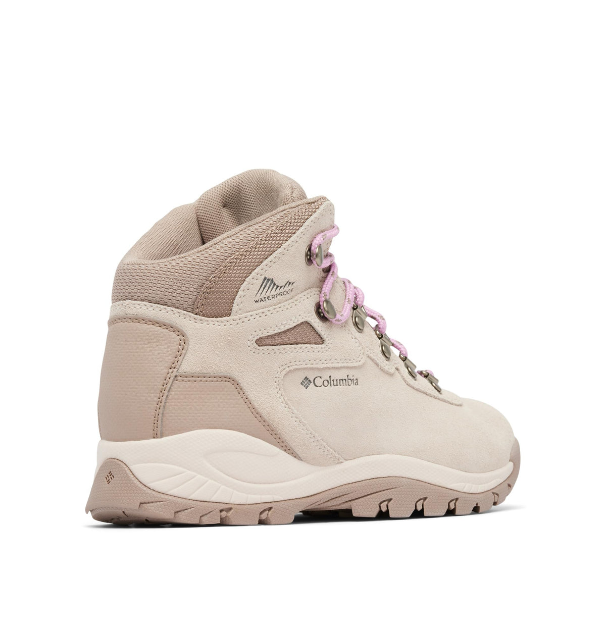 Columbia Womens Newton Ridge Plus Waterproof Amped, Dark Stone/Cosmos, 10 Wide